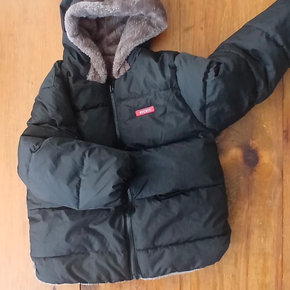 Toddler SYCXTZ Jacket Hooded Windproof Snow Winter Coat Outwear 6yrs